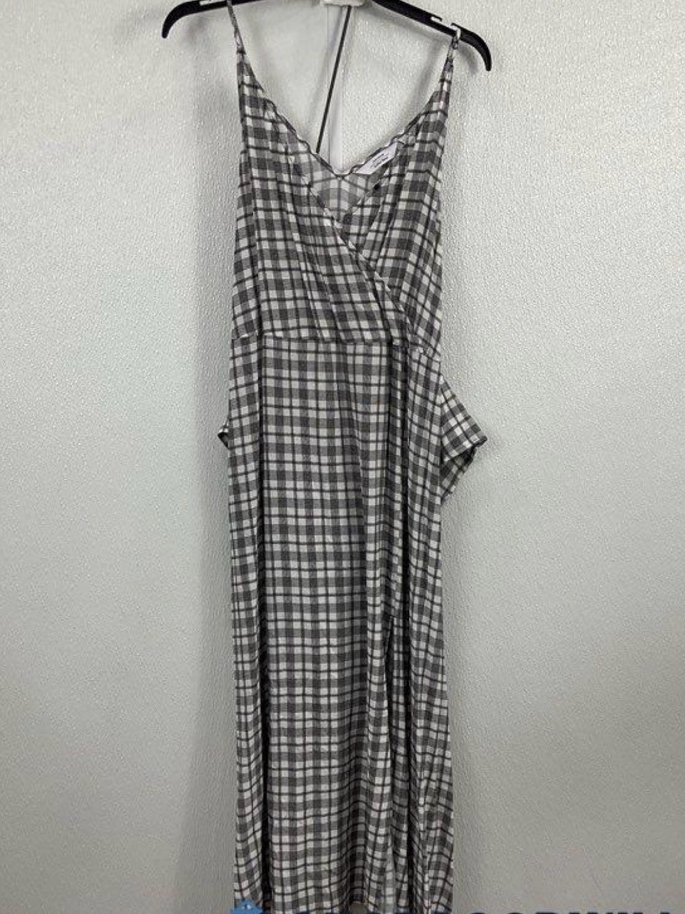 & Other Stories Paris Atelier Plaid Wrap Midi Dress US 8 - Picture 7 of 11